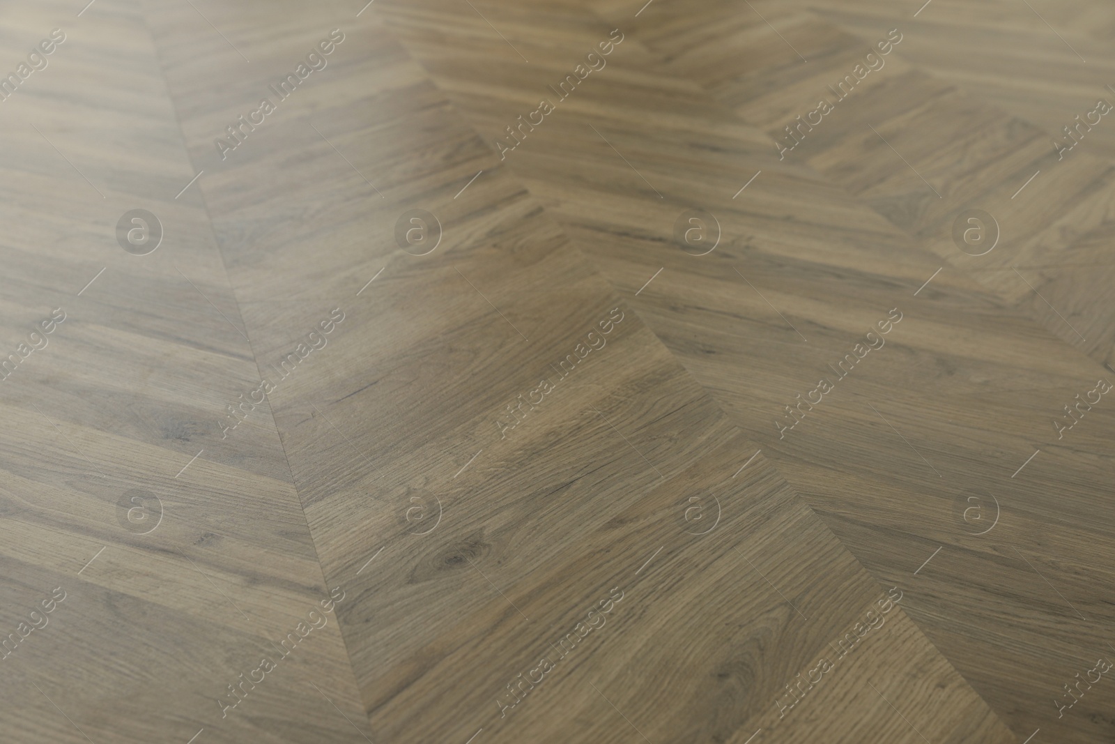 Photo of Modern wooden floor as background, closeup view
