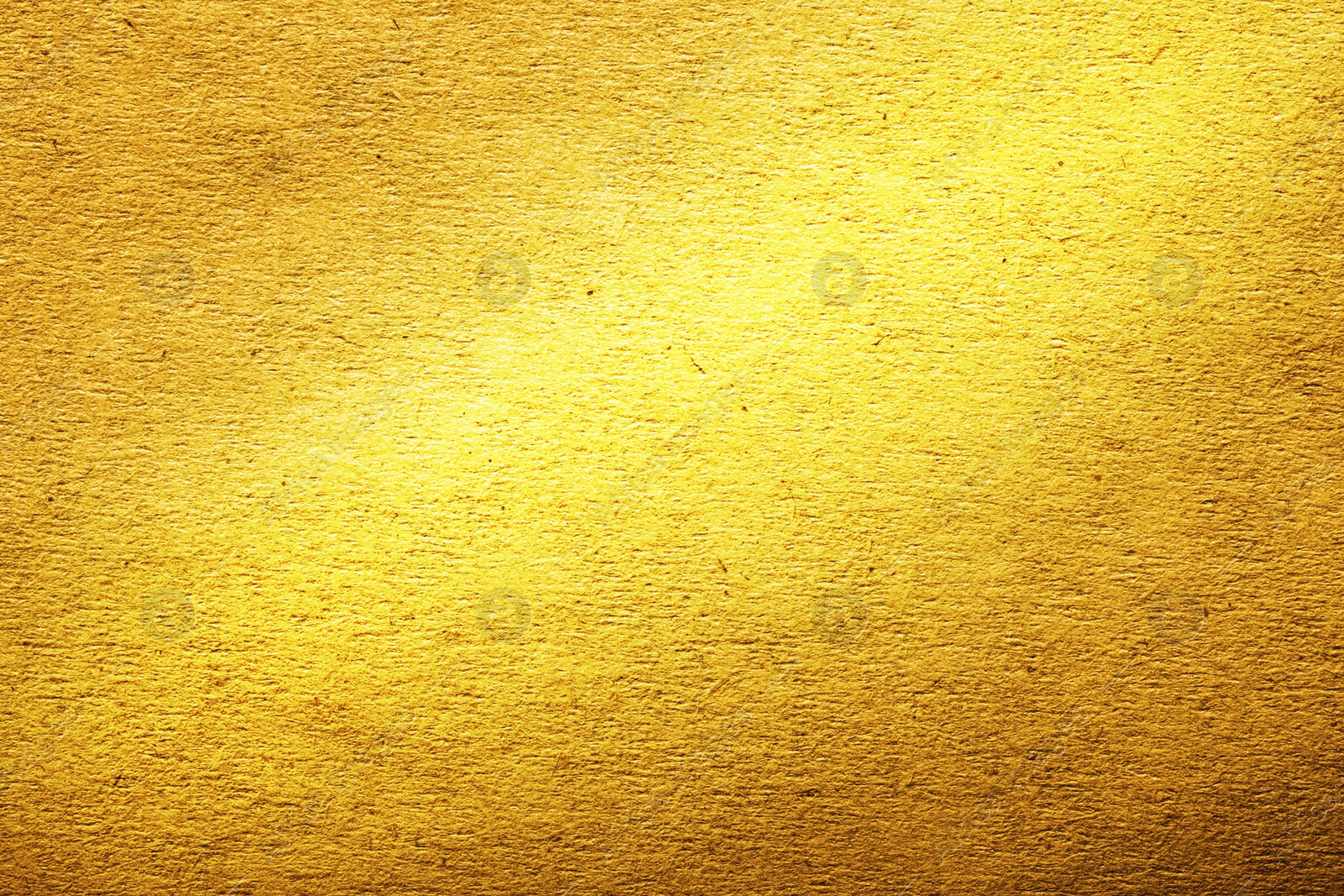 Image of Golden textured surface as background, closeup view