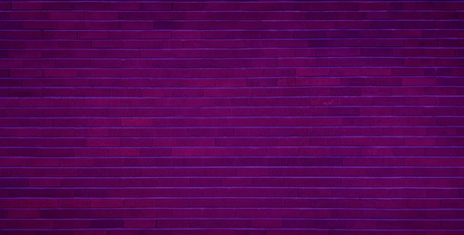 Image of Purple brick wall, banner design. Halloween background