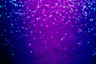 Image of Shiny violet and blue glitter. Halloween background