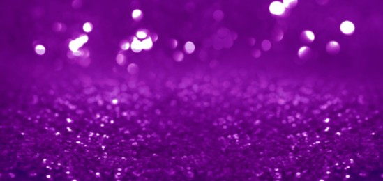 Image of Shiny purple glitter, closeup. Halloween background, banner design