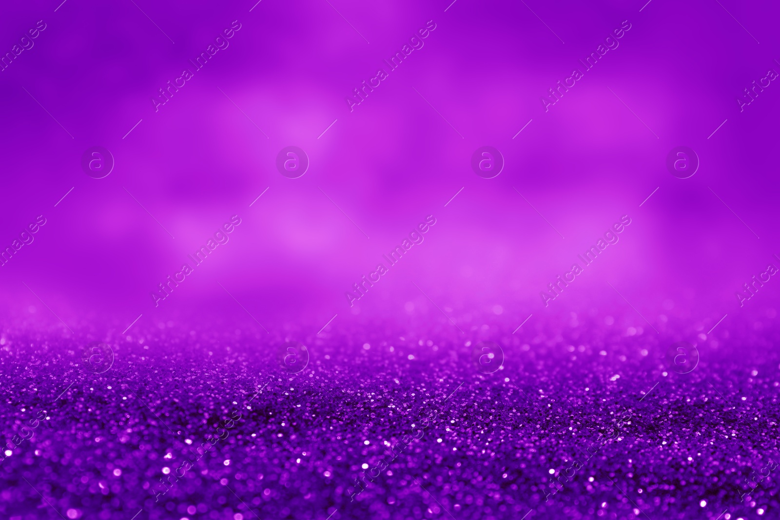 Image of Shiny violet glitter, closeup. Halloween background, banner design