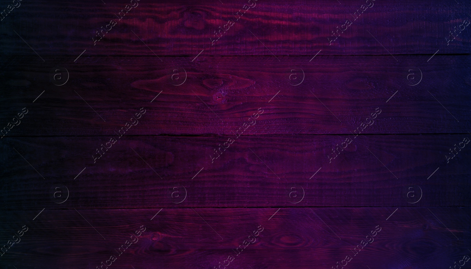 Image of Violet purple blue gradient wooden planks. Halloween background