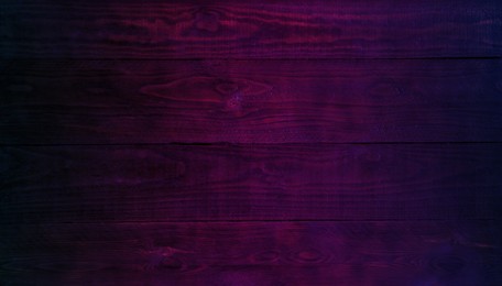 Image of Violet purple blue gradient wooden planks. Halloween background