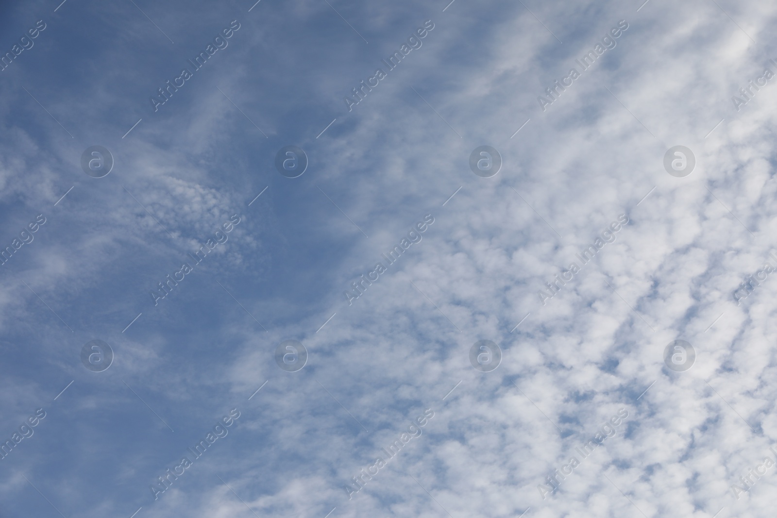 Photo of Beautiful view of blue sky with clouds