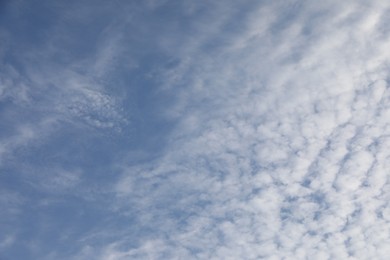 Photo of Beautiful view of blue sky with clouds