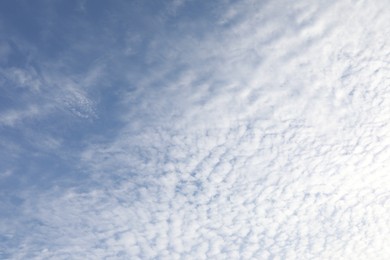 Photo of Beautiful view of blue sky with clouds