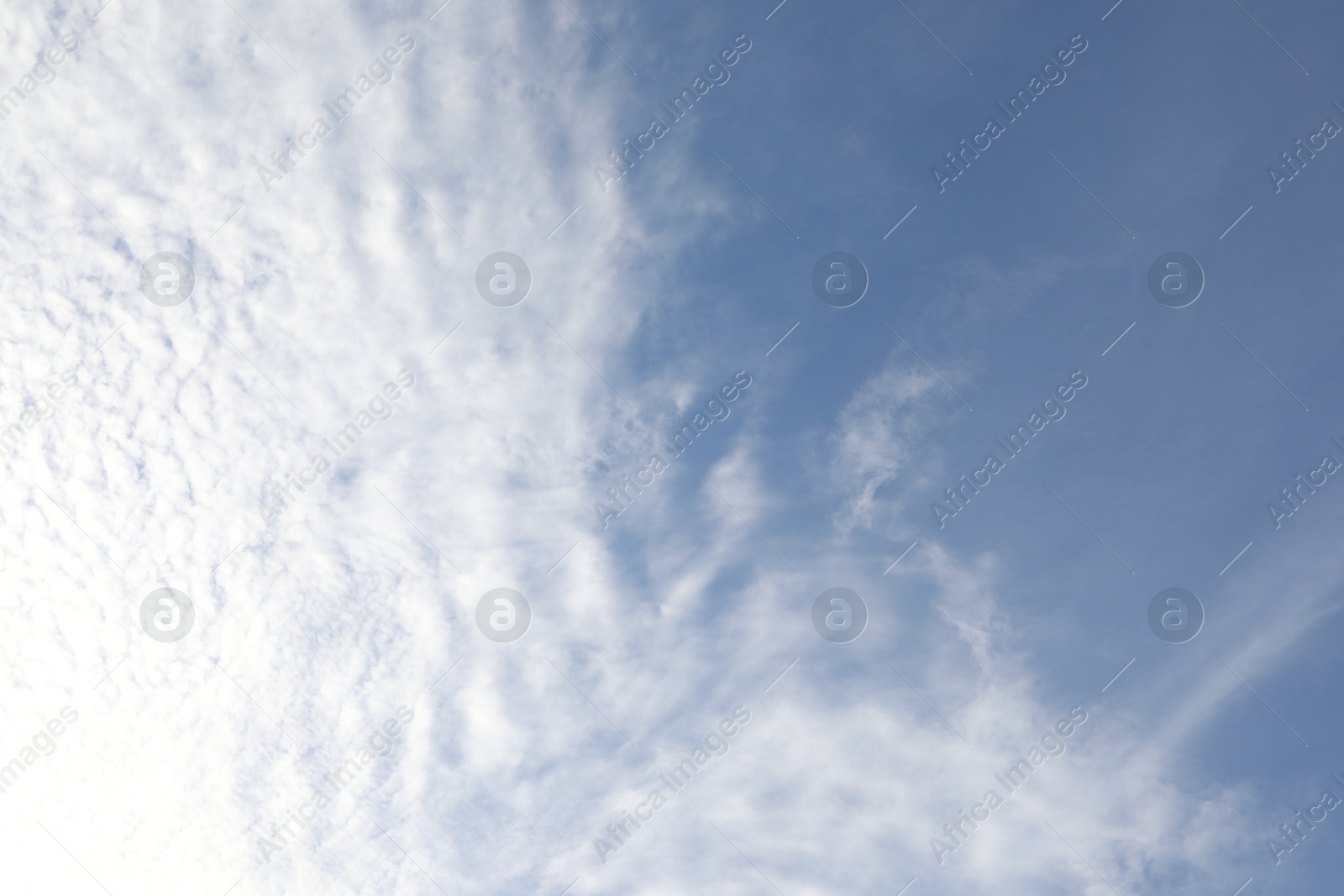 Photo of Beautiful view of blue sky with clouds