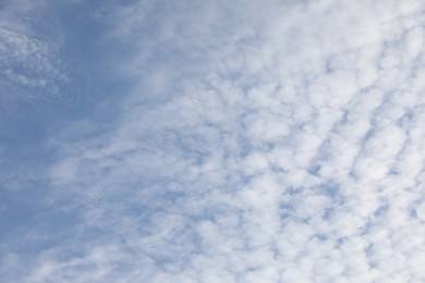 Photo of Beautiful view of blue sky with clouds