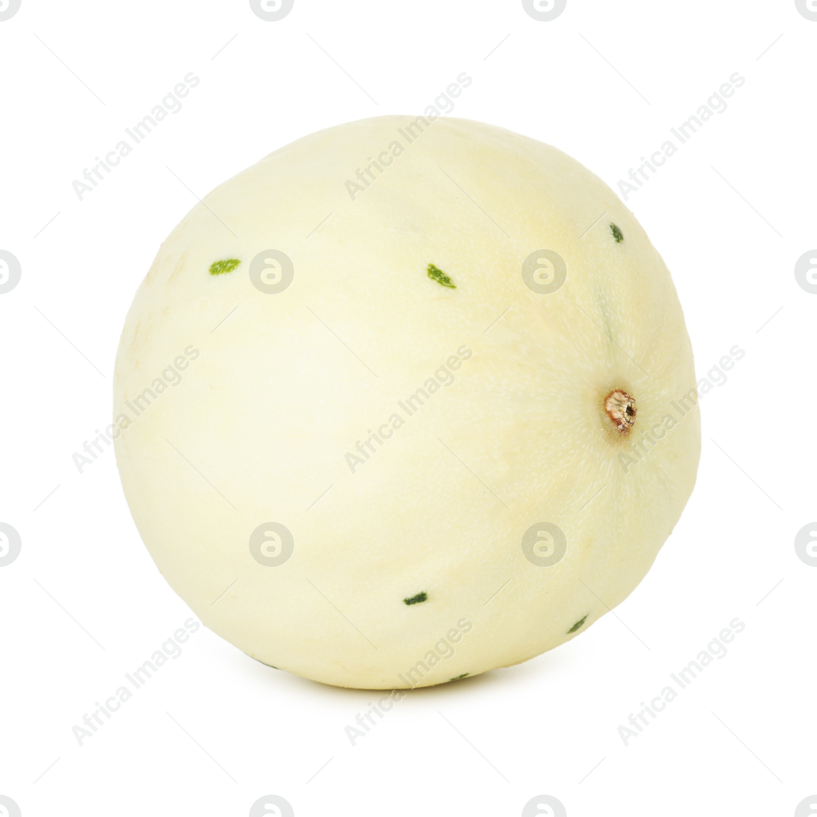 Photo of Fresh ripe honeydew melon isolated on white