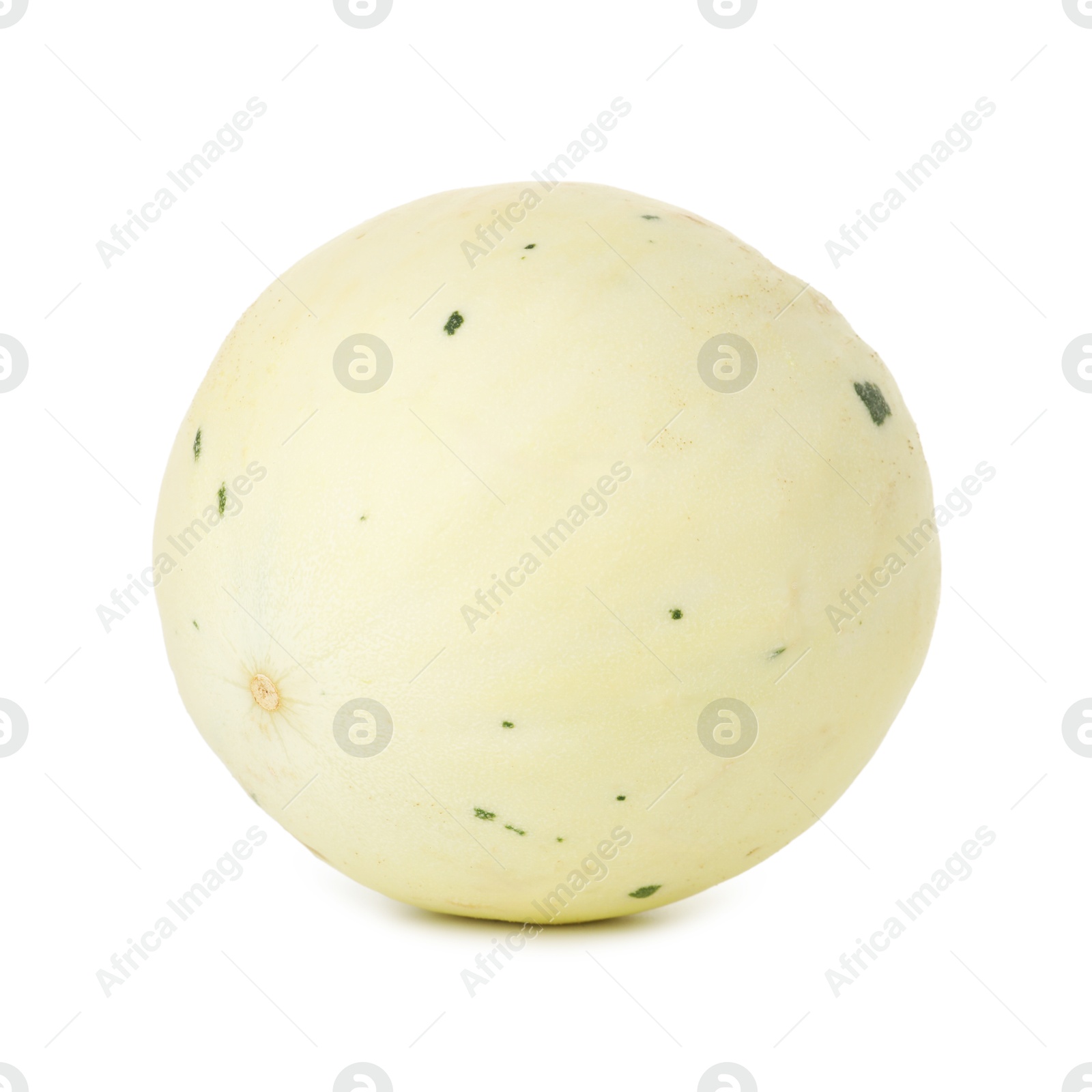 Photo of Fresh ripe honeydew melon isolated on white