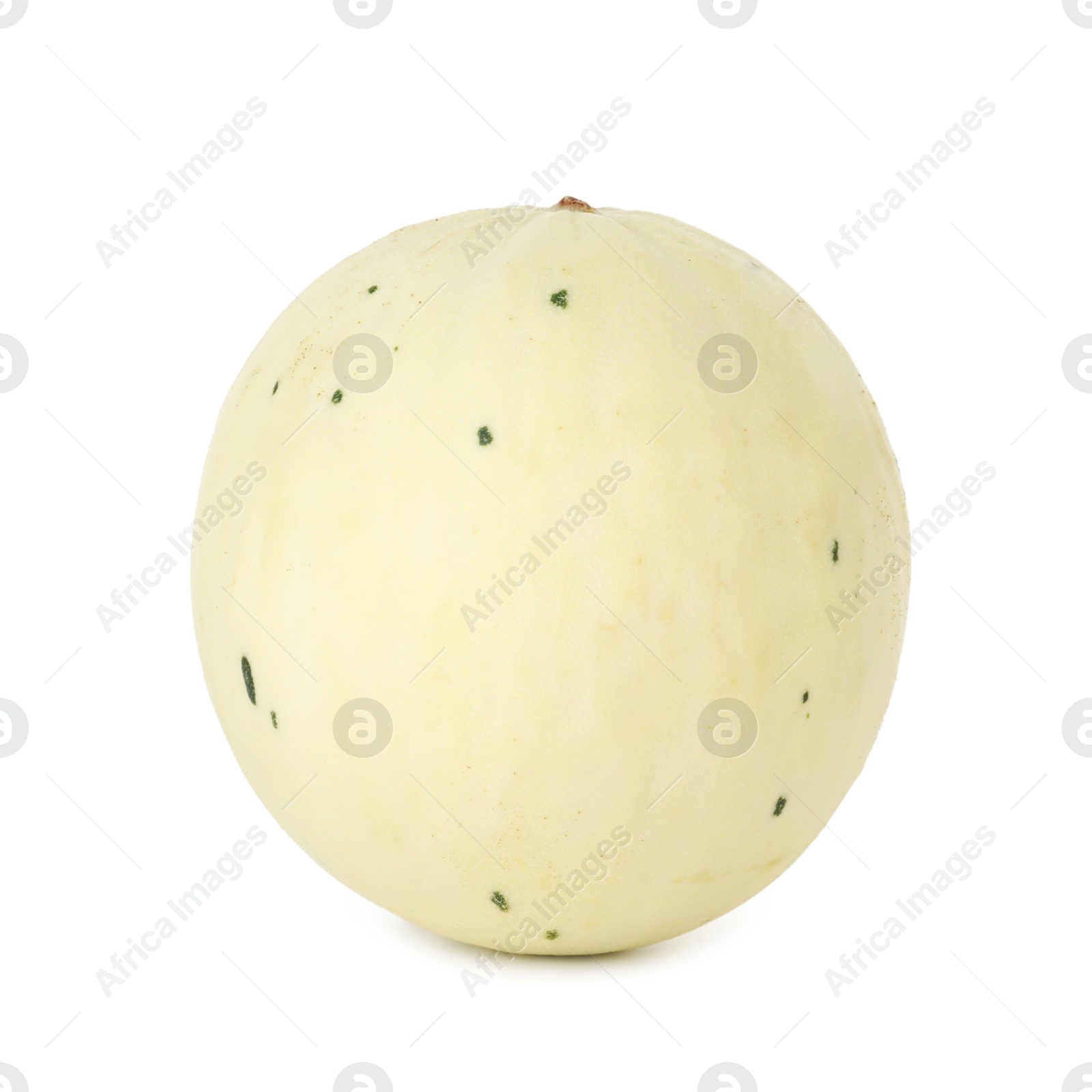 Photo of Fresh ripe honeydew melon isolated on white