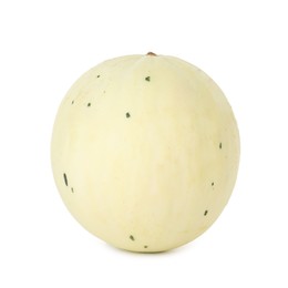 Photo of Fresh ripe honeydew melon isolated on white