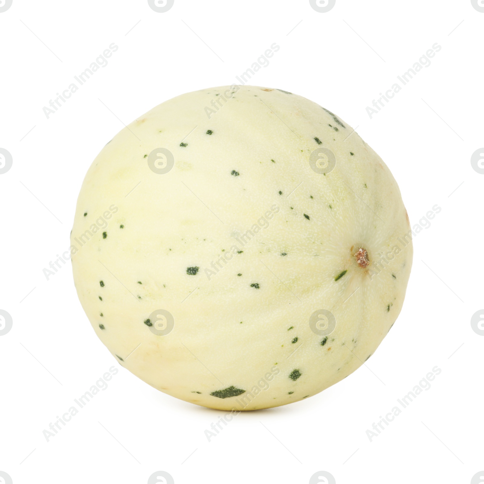 Photo of Fresh ripe honeydew melon isolated on white