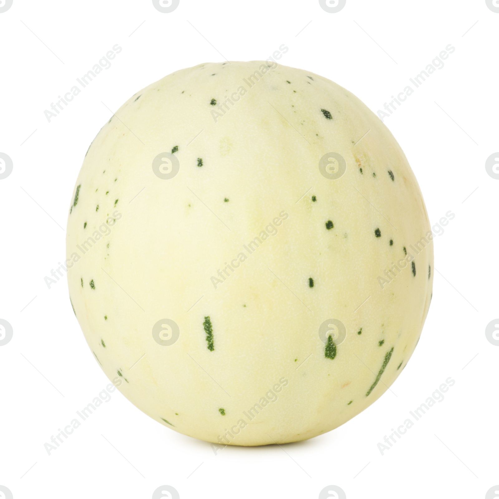 Photo of Fresh ripe honeydew melon isolated on white