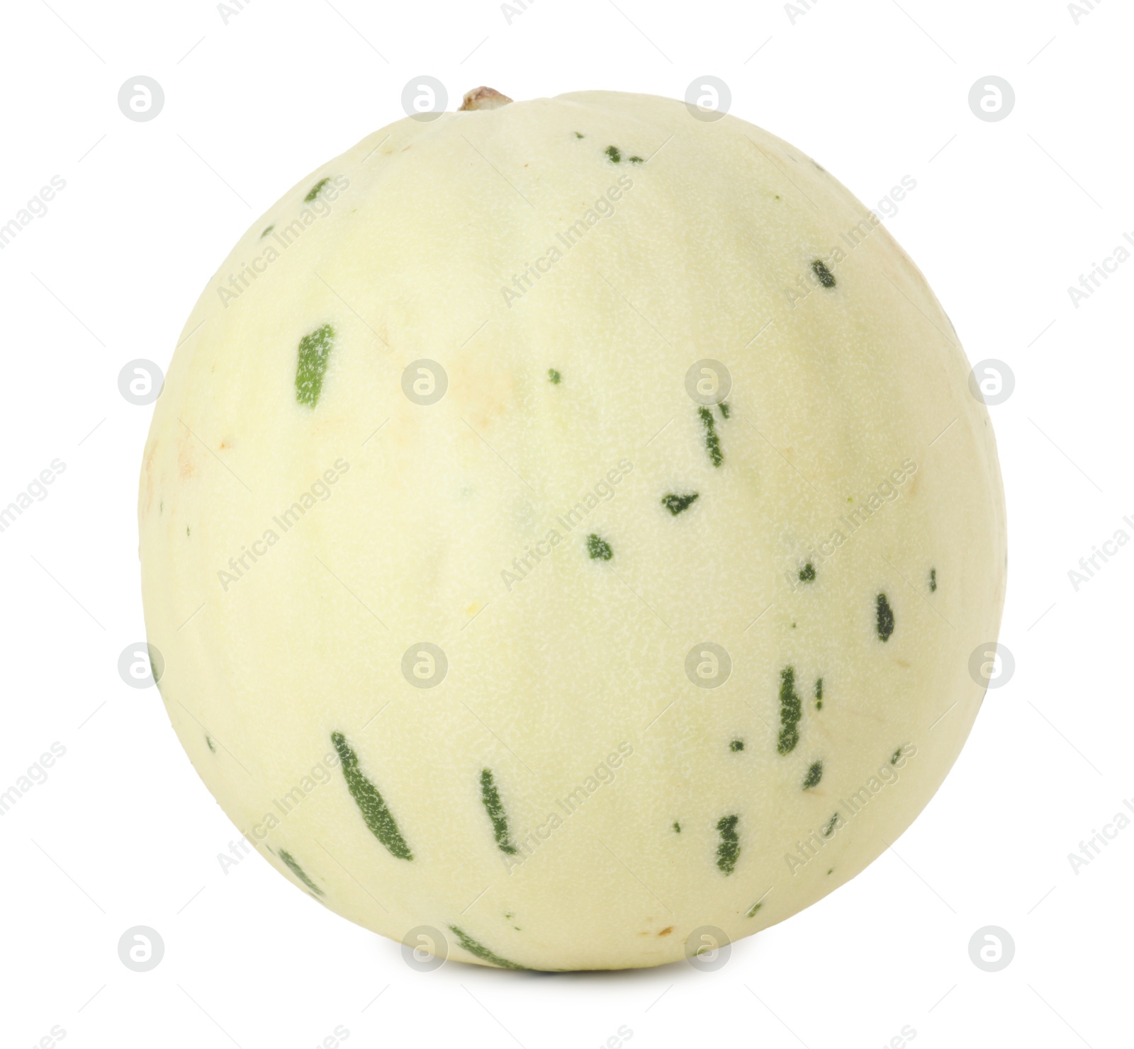 Photo of Fresh ripe honeydew melon isolated on white