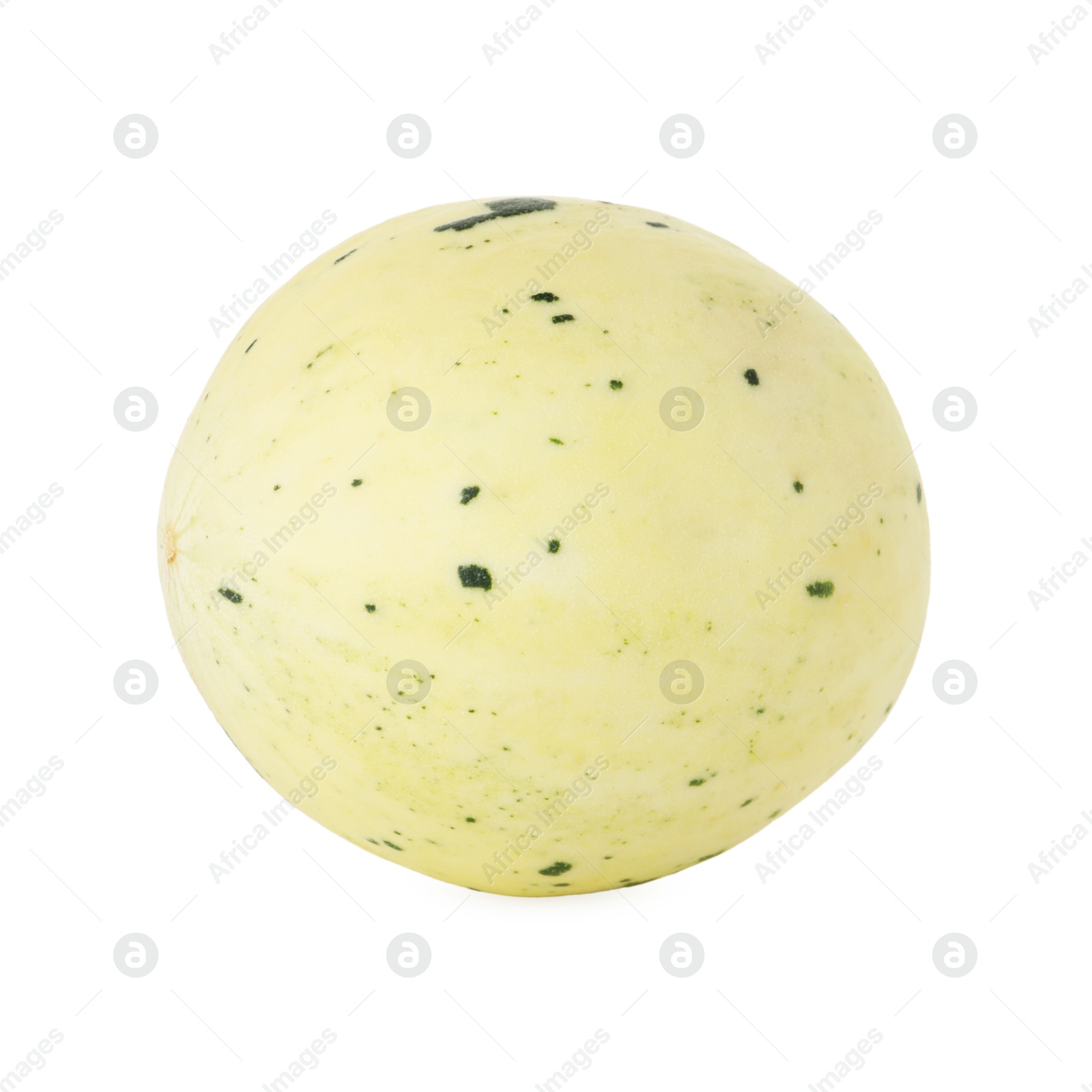 Photo of Fresh ripe honeydew melon isolated on white