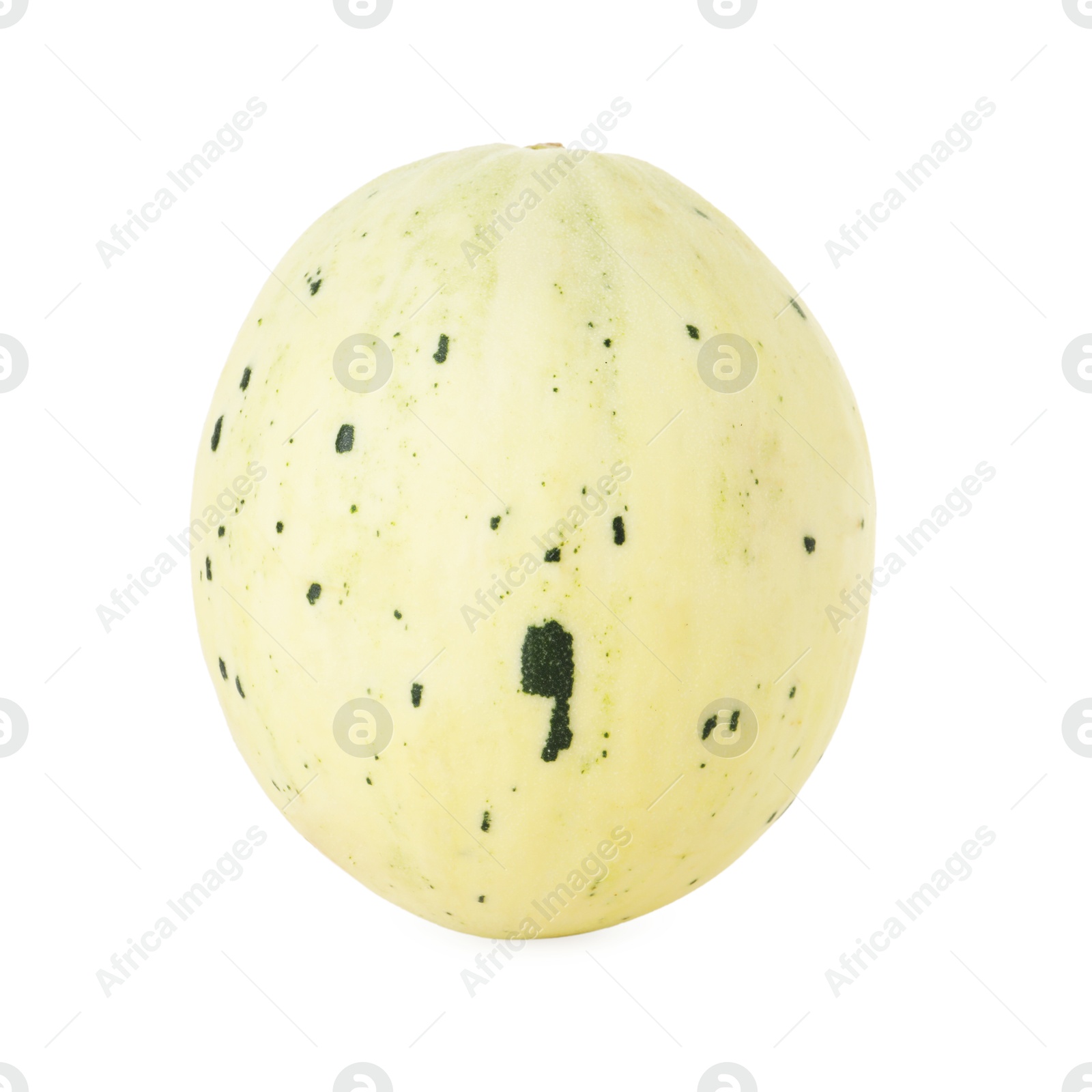 Photo of Fresh ripe honeydew melon isolated on white