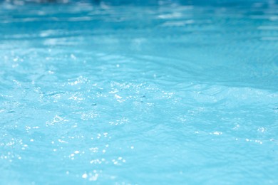 Photo of Clear water in outdoor swimming pool on sunny day