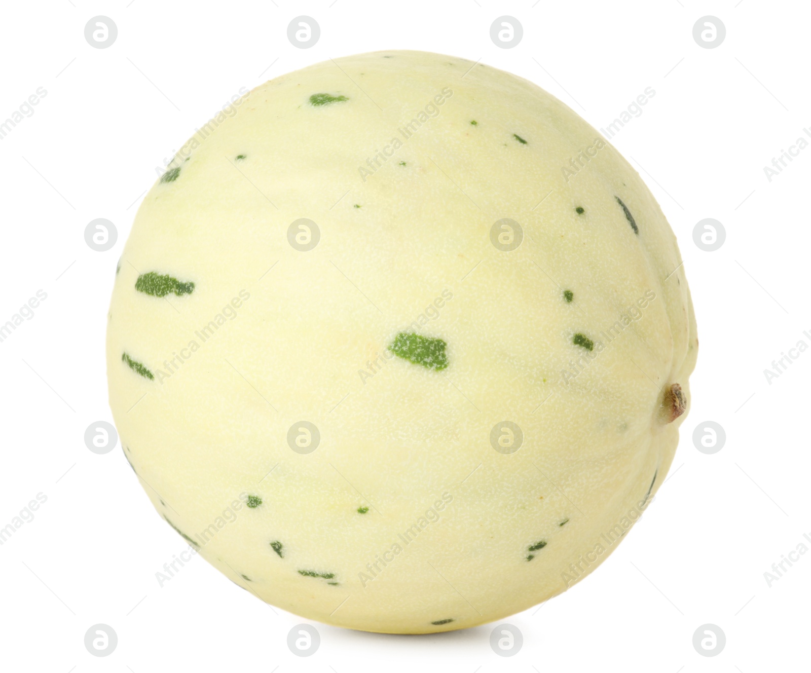 Photo of Fresh ripe honeydew melon isolated on white