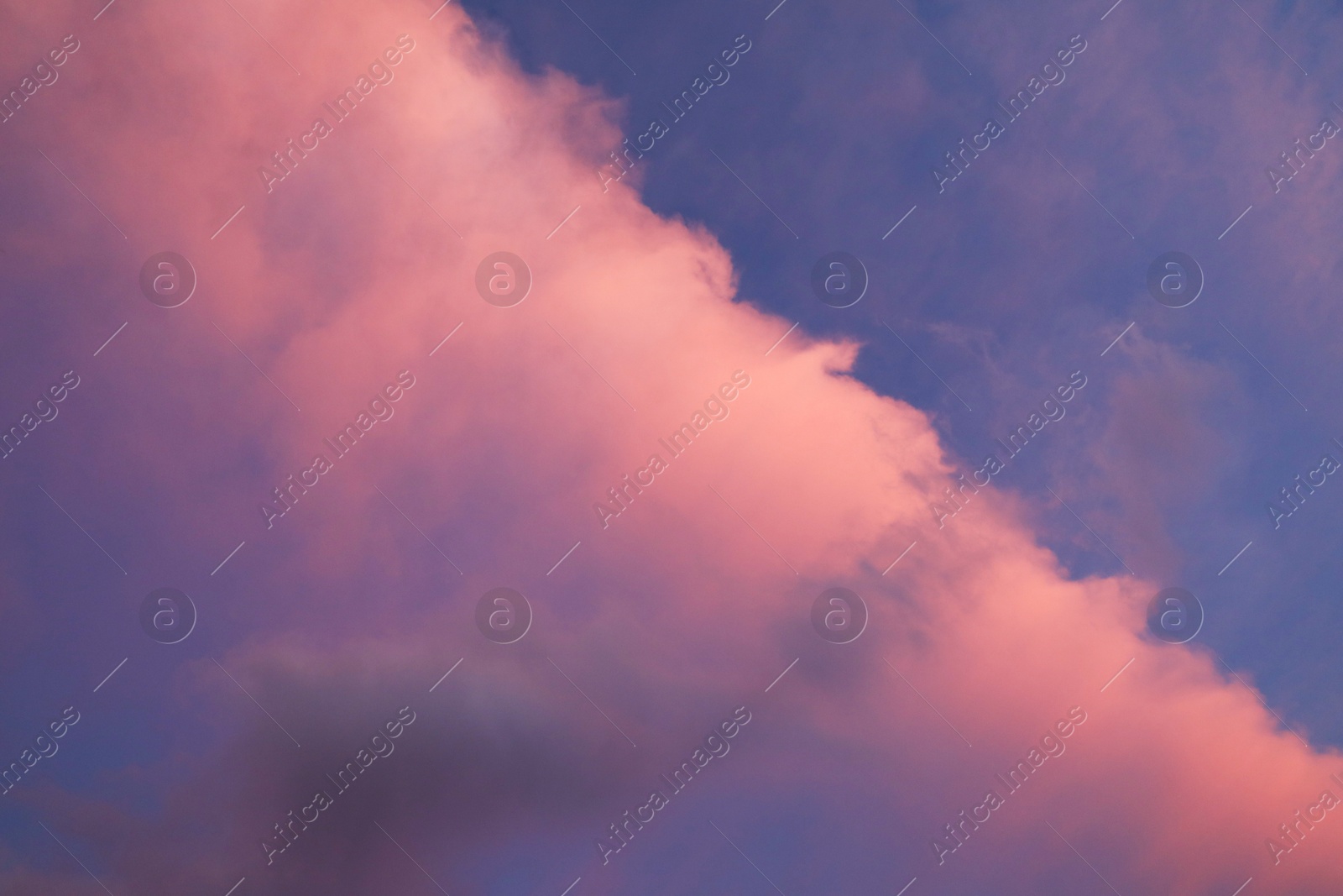 Photo of Beautiful view of blue sky with fluffy clouds