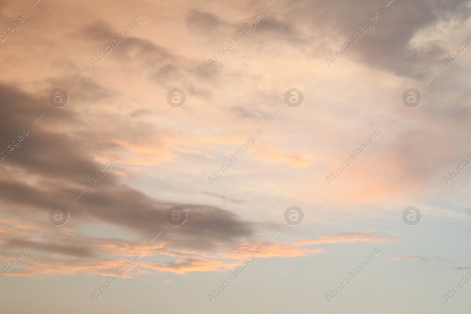 Photo of Picturesque view of blue sky with fluffy clouds