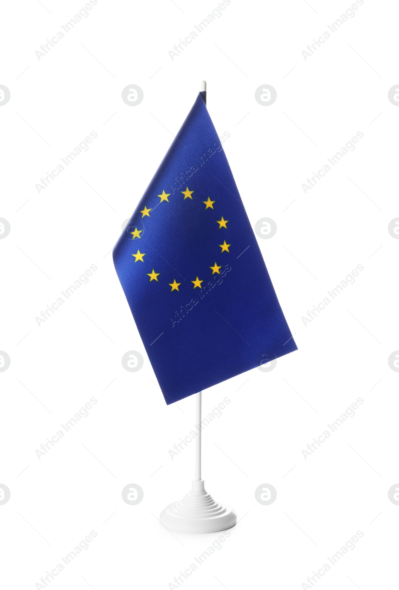 Photo of Flag of European Union isolated on white