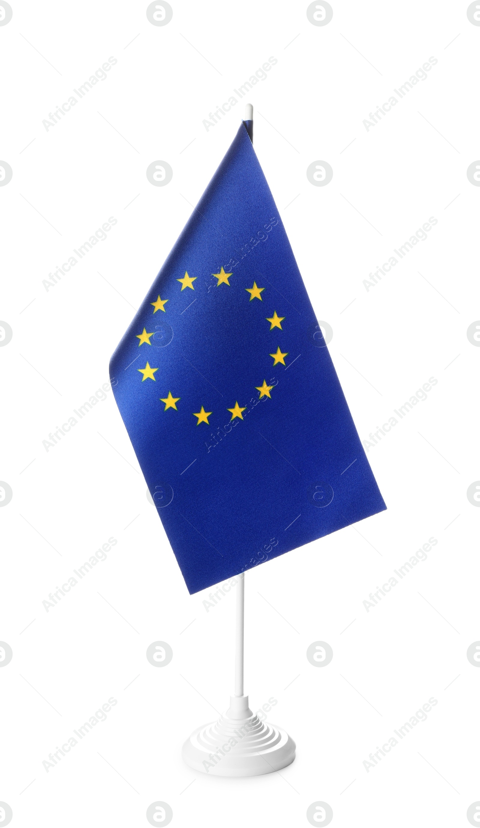 Photo of Flag of European Union isolated on white