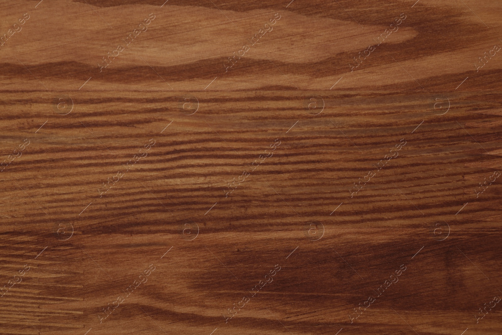 Photo of Applying walnut wood stain. Texture of wooden surface as background, top view