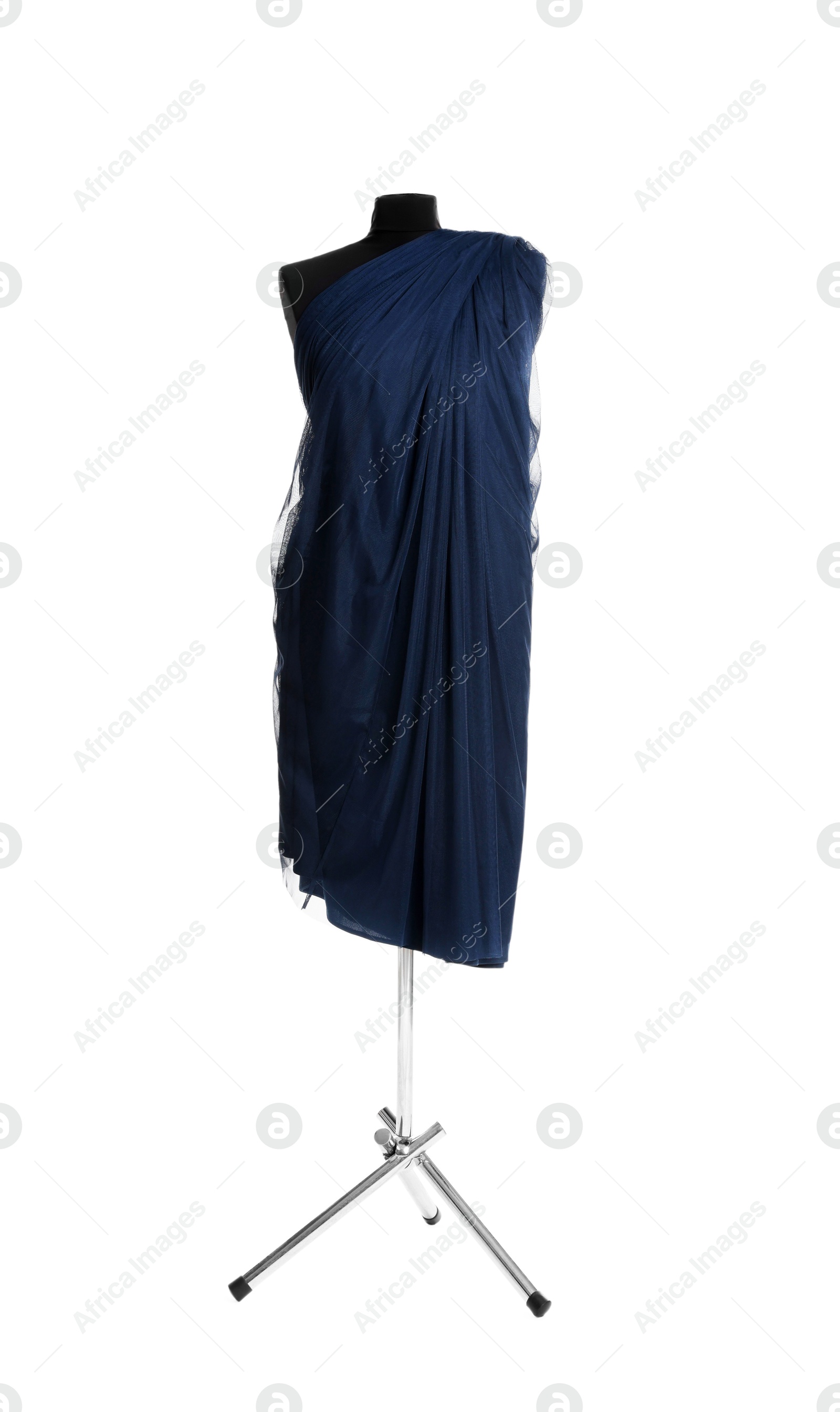 Photo of Female mannequin with stylish dress isolated on white