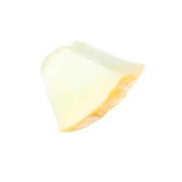 Photo of Piece of fresh melon isolated on white