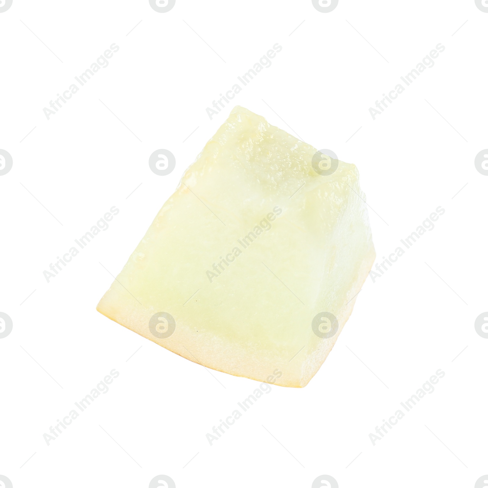 Photo of Piece of fresh melon isolated on white