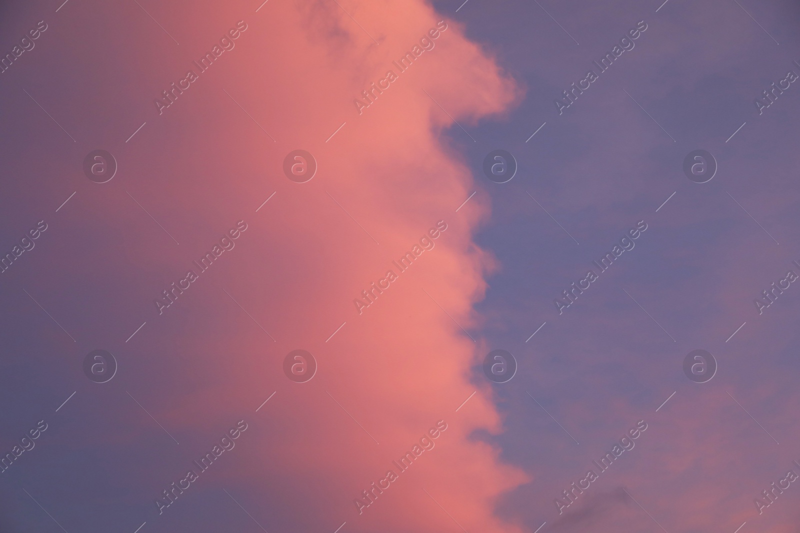 Photo of Beautiful view of blue sky with fluffy clouds