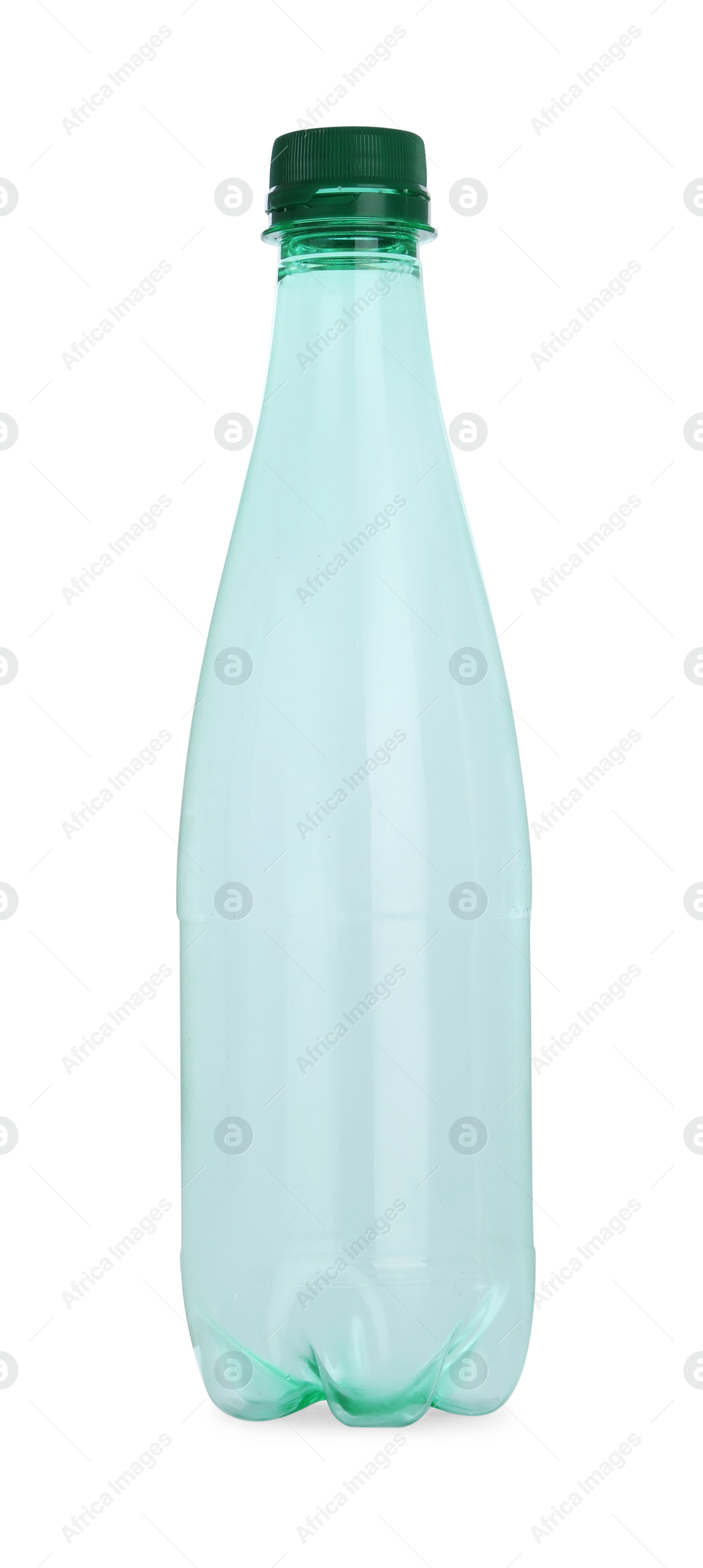 Photo of Plastic bottle of water isolated on white