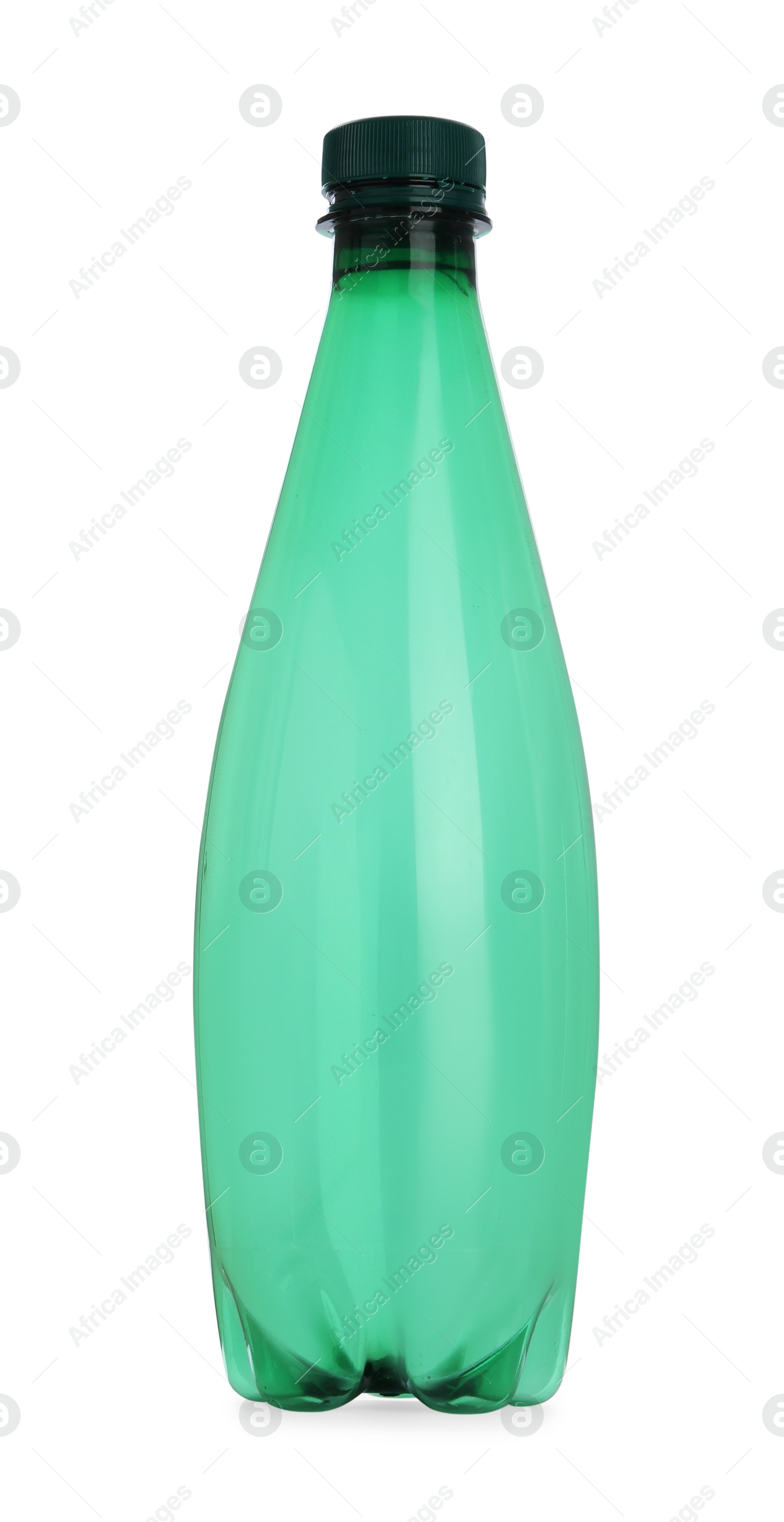 Photo of Plastic bottle of water isolated on white