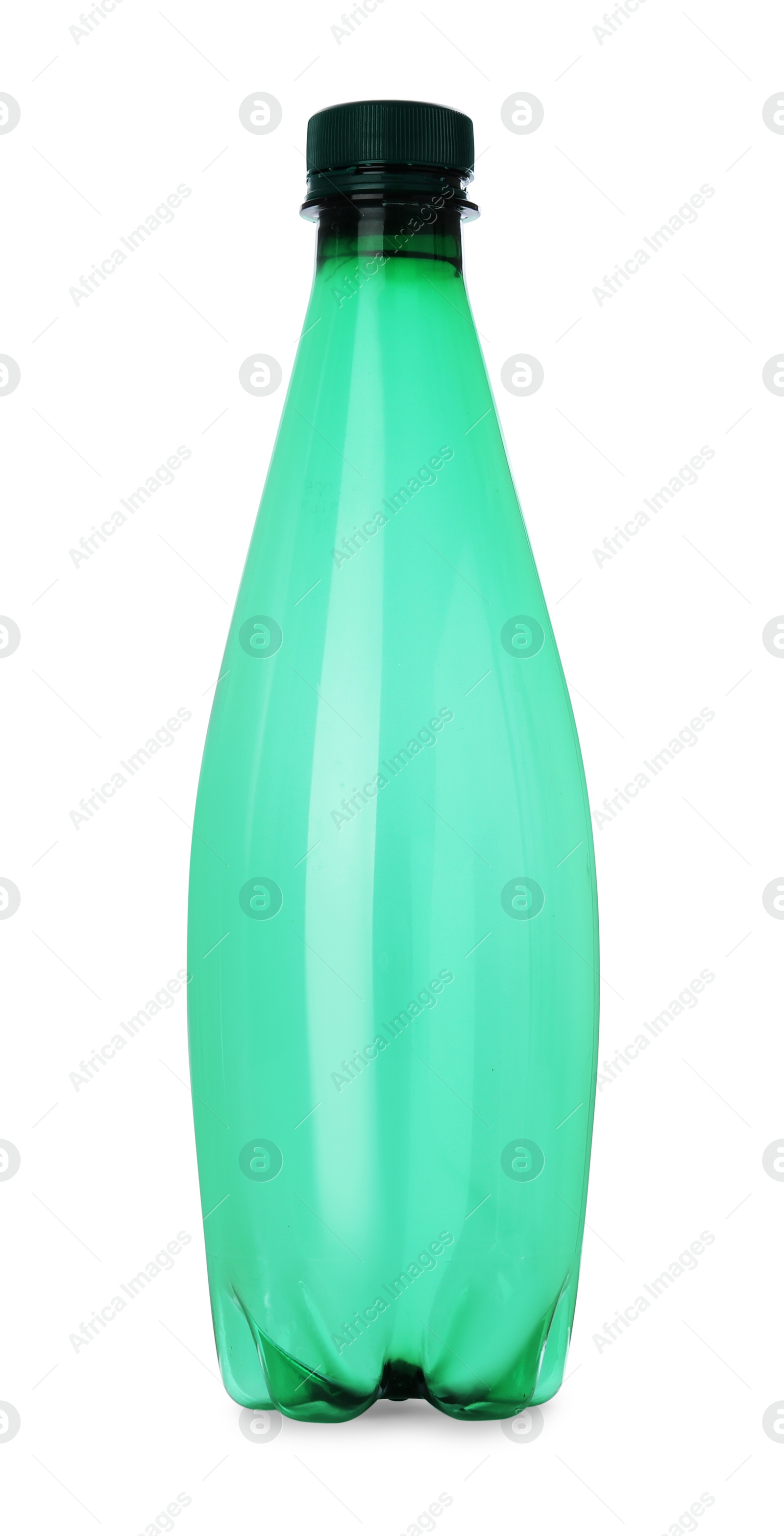 Photo of Plastic bottle of water isolated on white