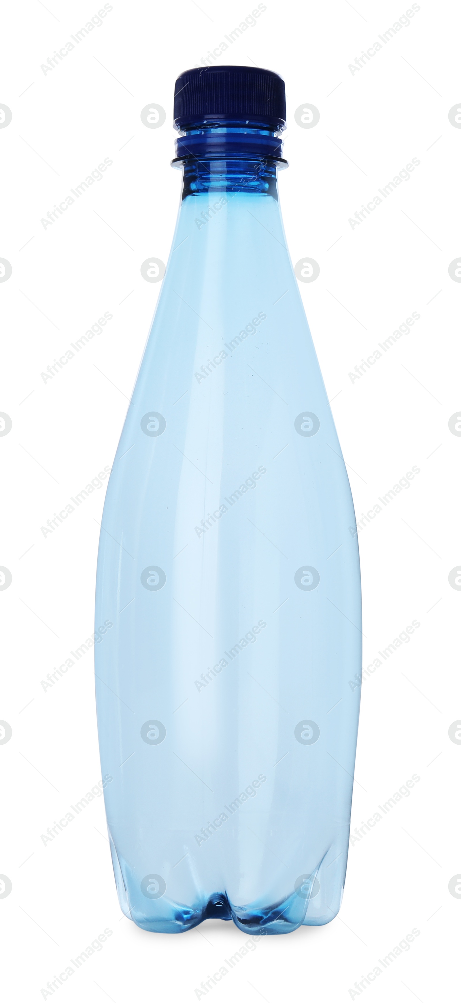 Photo of Plastic bottle of water isolated on white