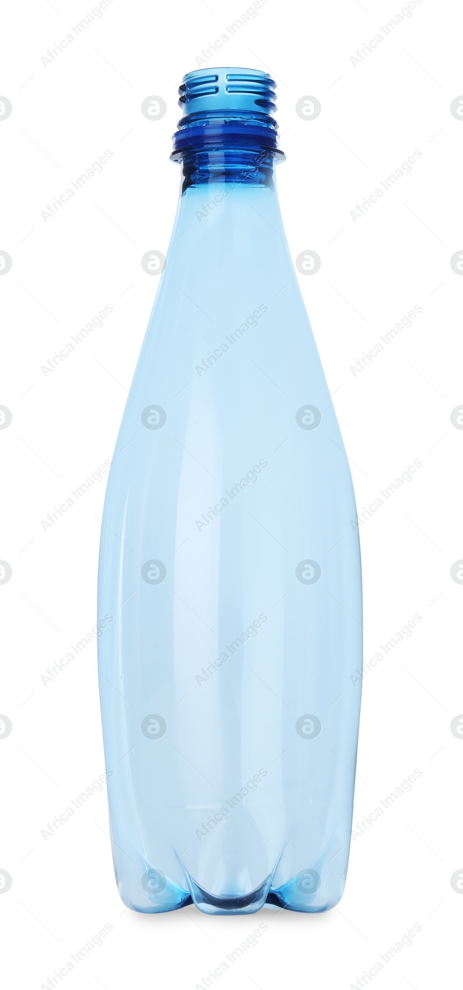 Photo of Plastic bottle of water isolated on white