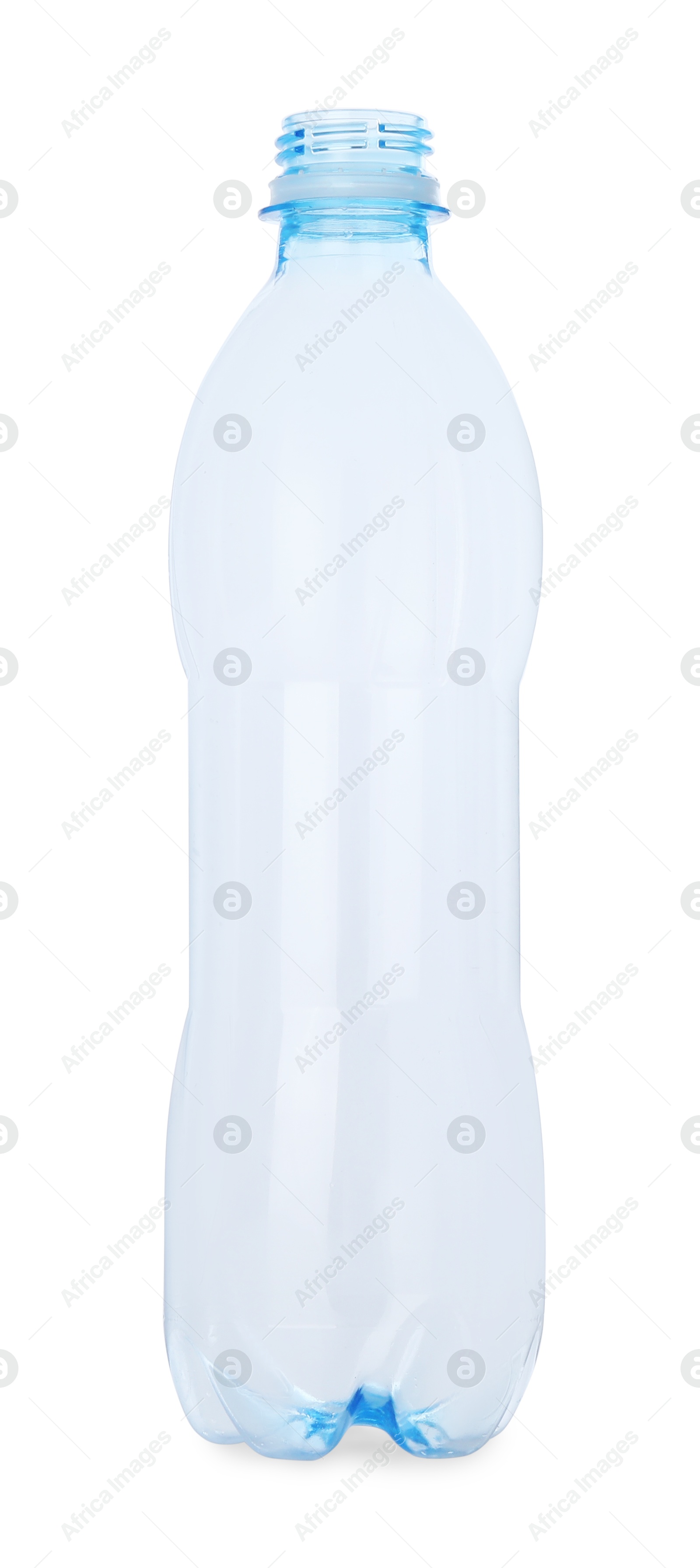 Photo of Plastic bottle of water isolated on white