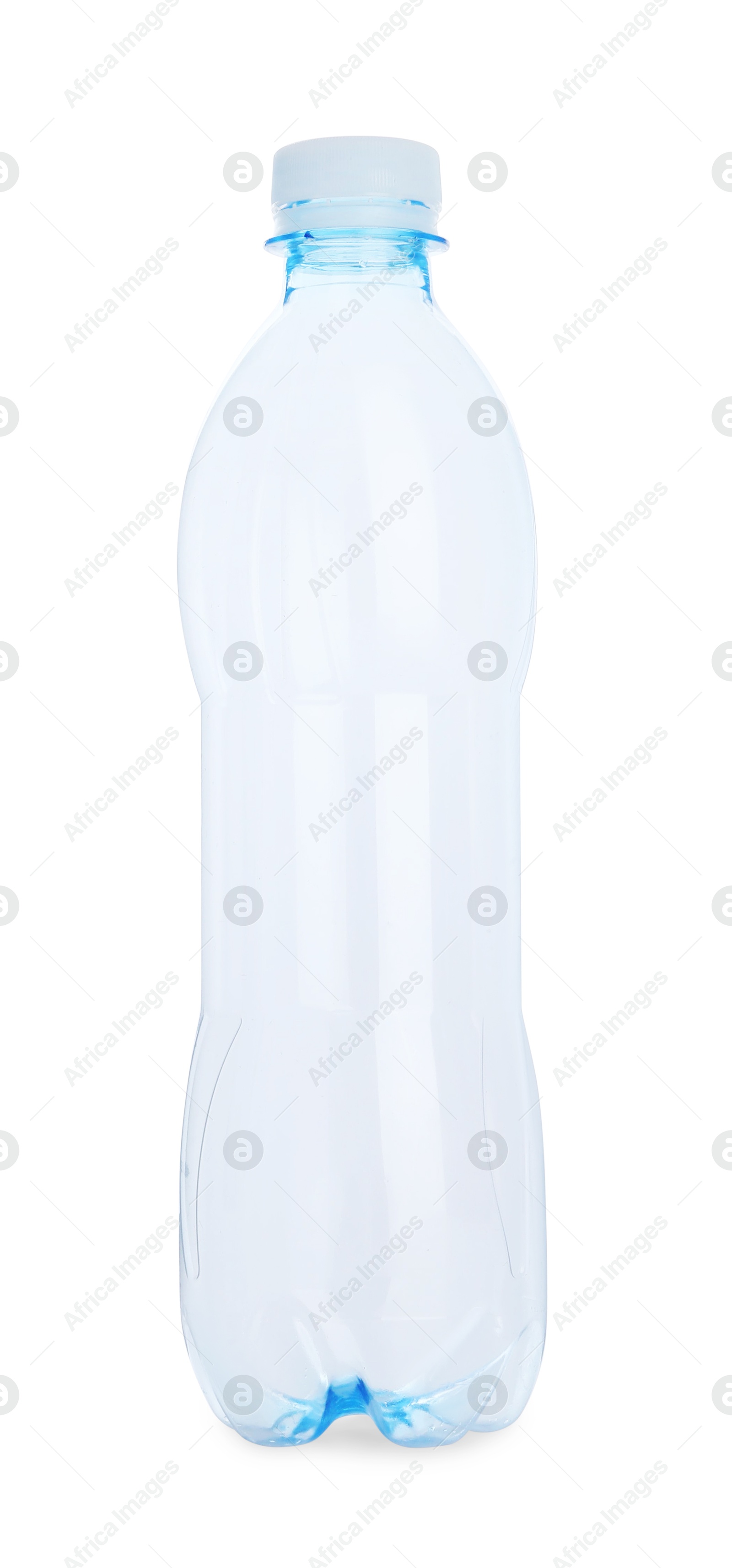 Photo of Plastic bottle of water isolated on white