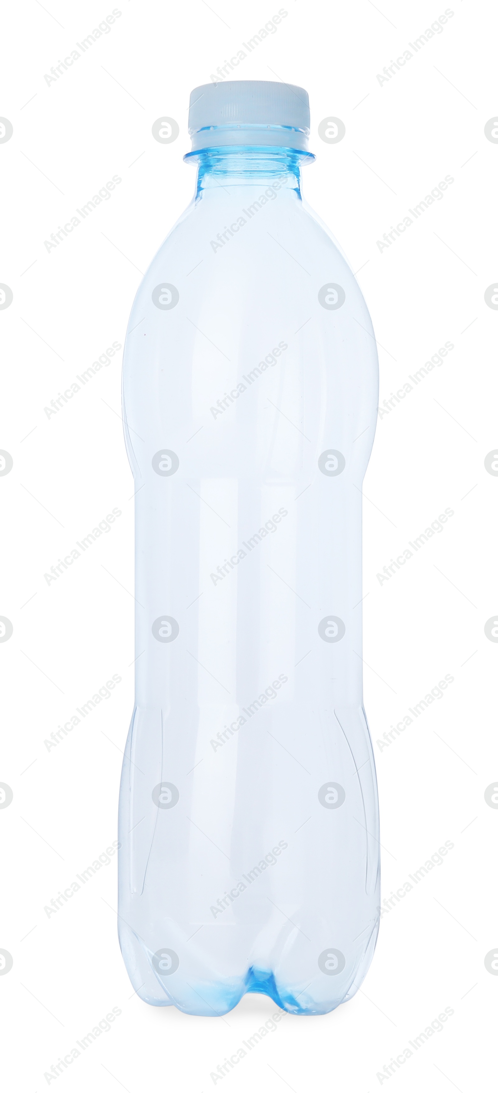 Photo of Plastic bottle of water isolated on white