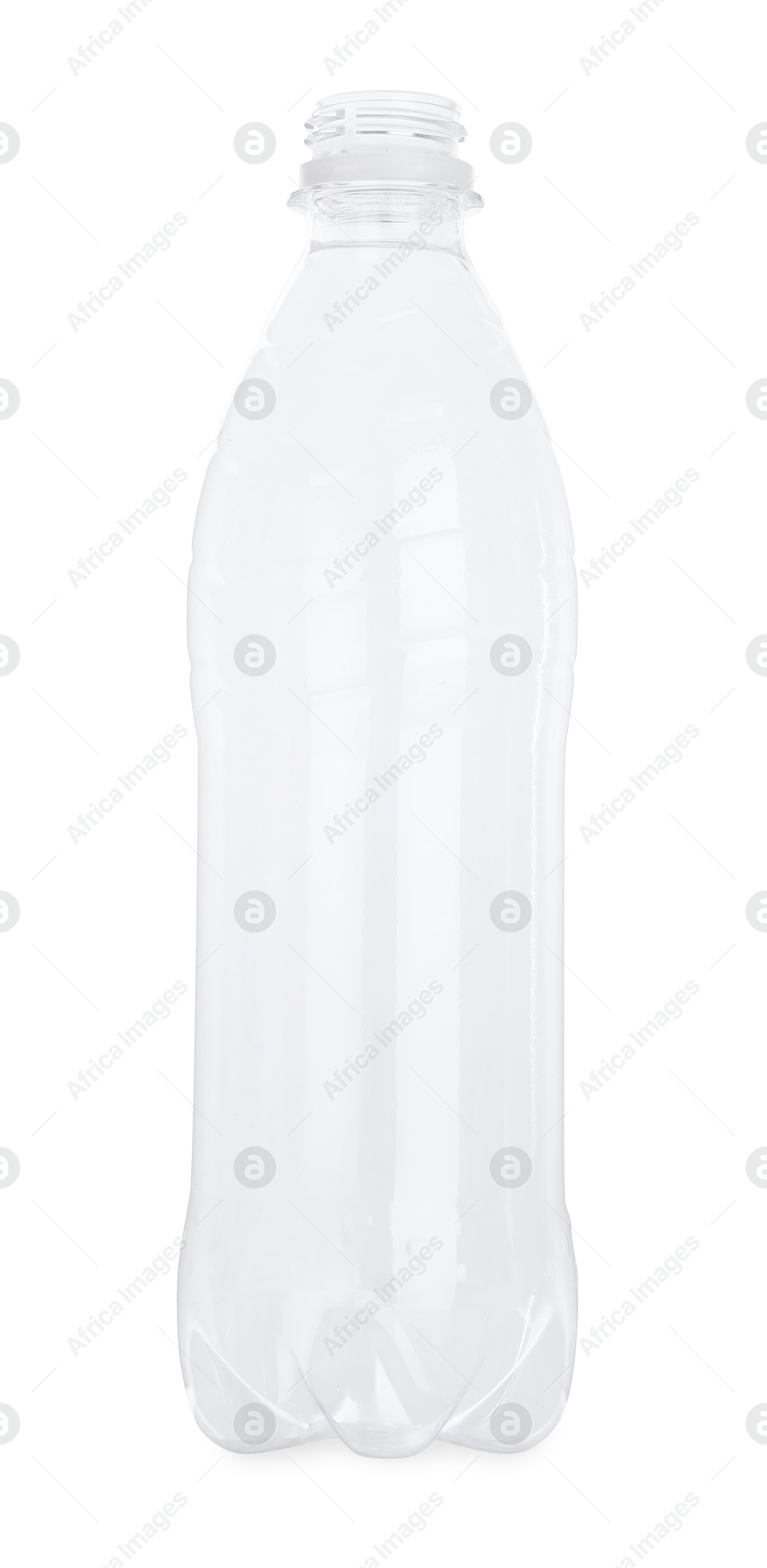 Photo of Plastic bottle of water isolated on white