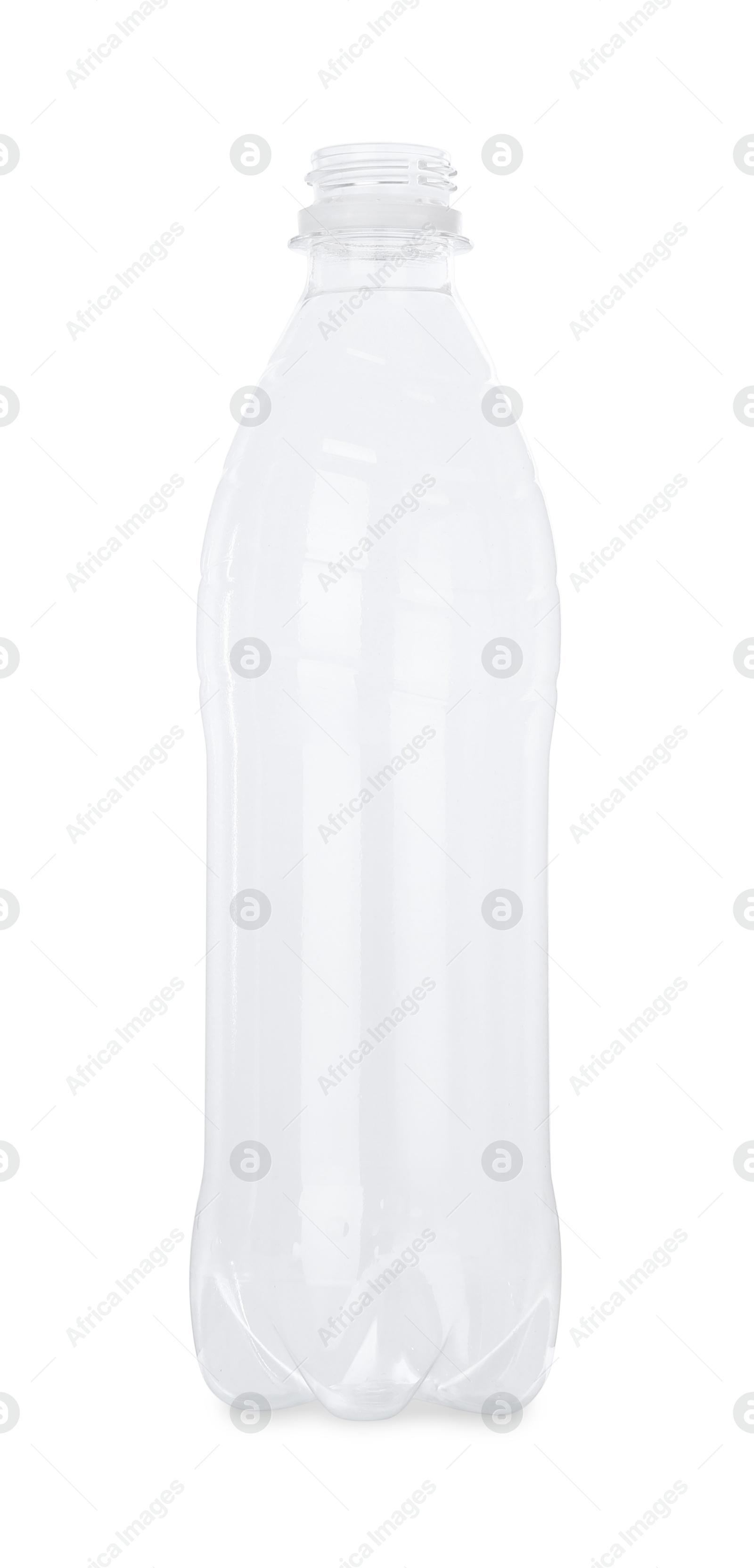 Photo of Plastic bottle of water isolated on white