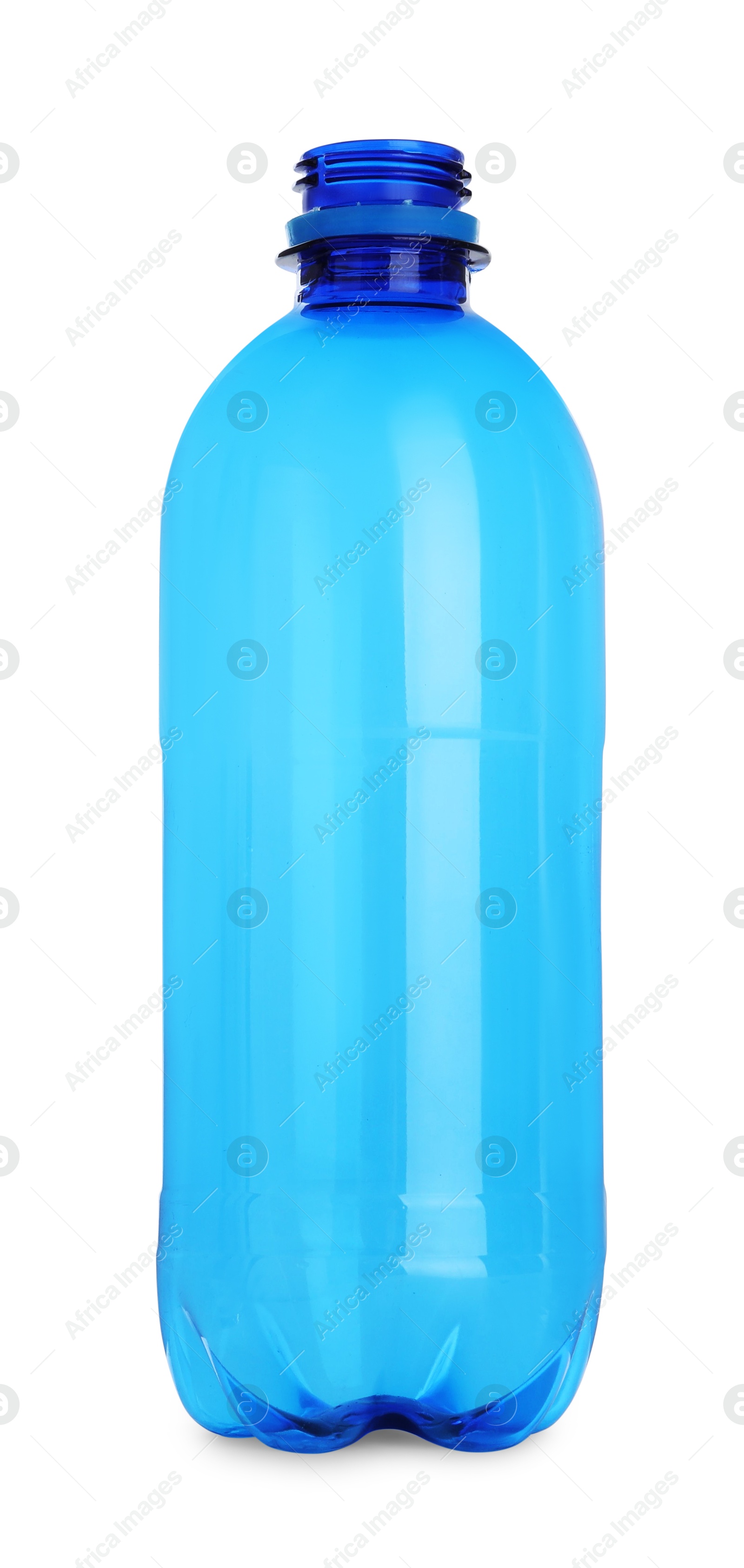 Photo of Plastic bottle of water isolated on white