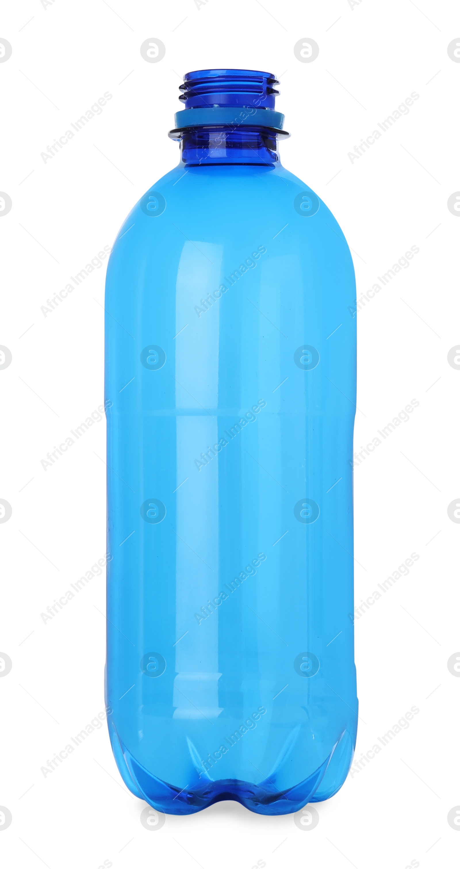 Photo of Plastic bottle of water isolated on white