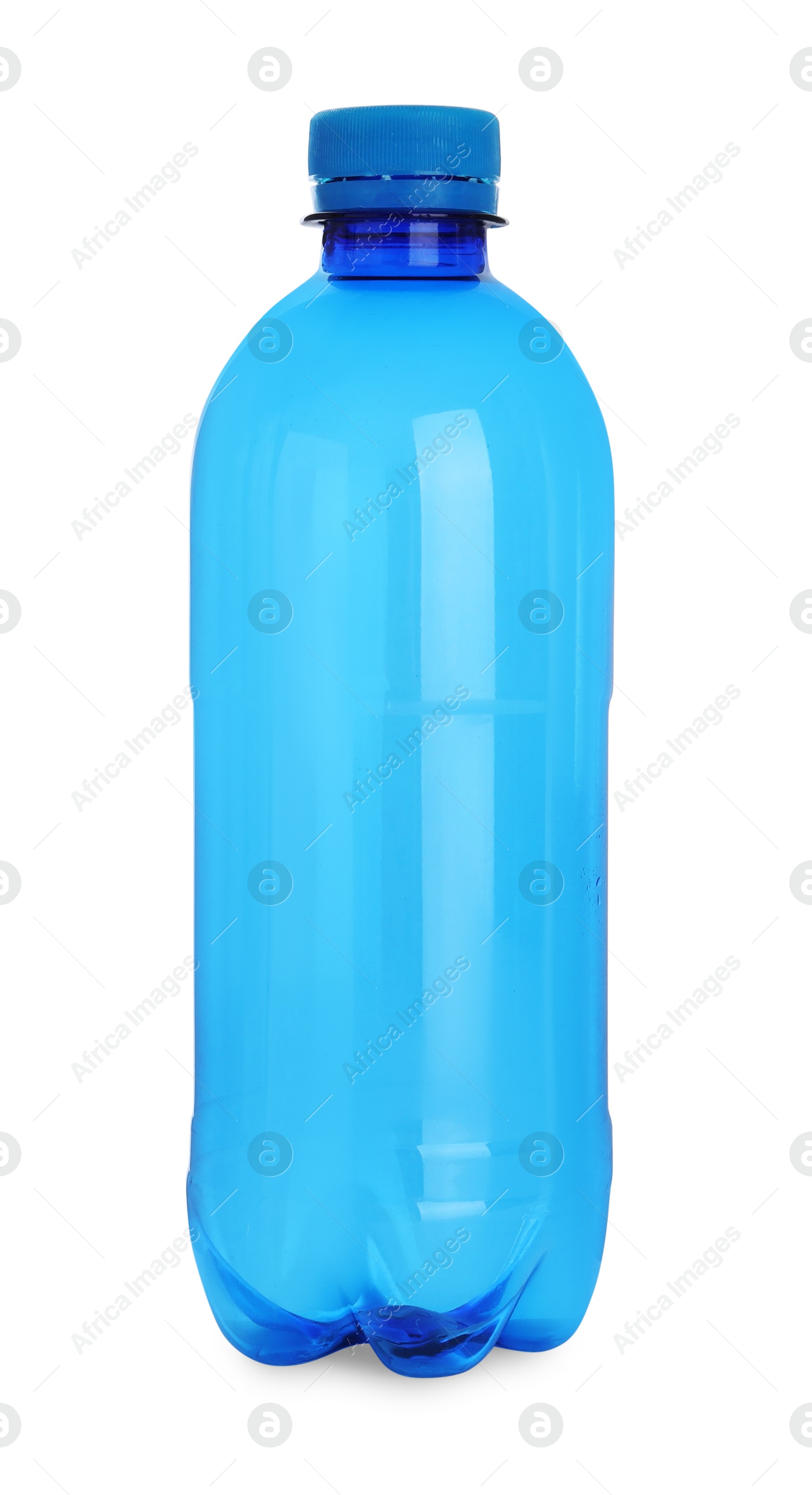 Photo of Plastic bottle of water isolated on white