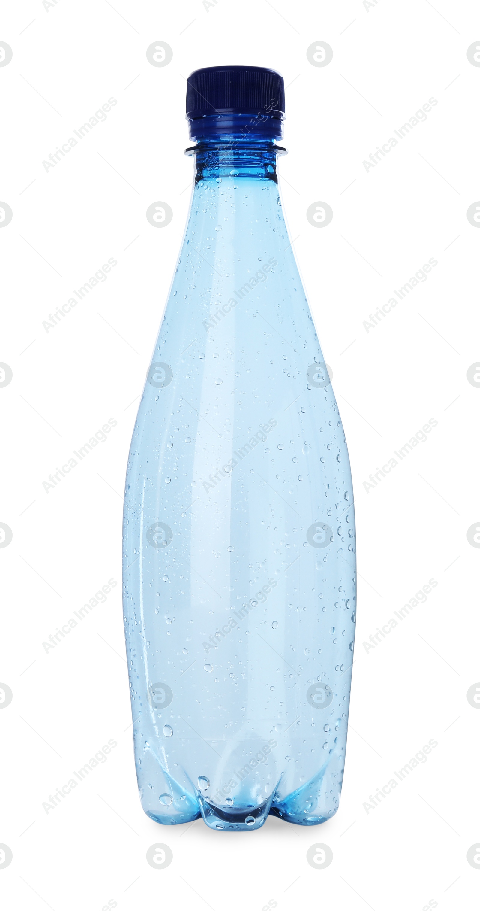 Photo of Plastic bottle of water isolated on white