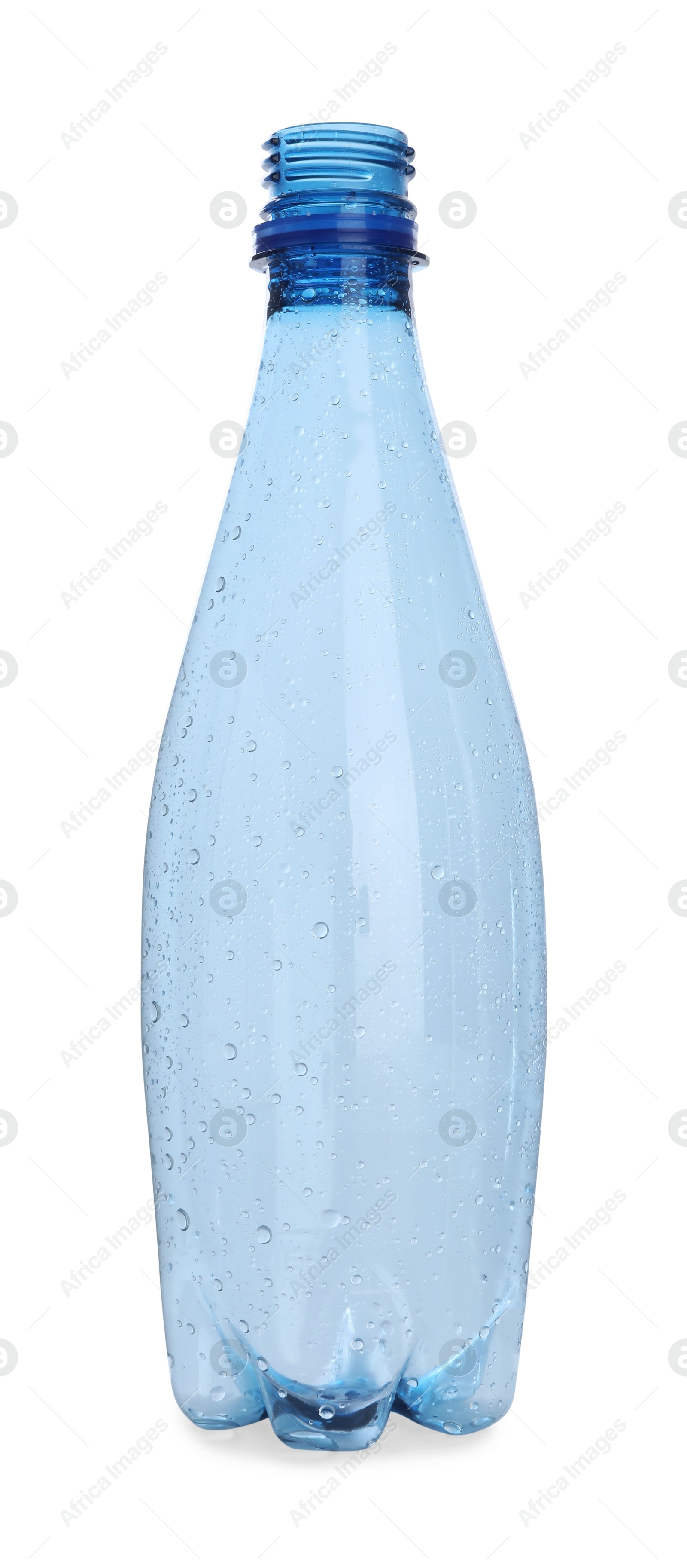 Photo of Plastic bottle of water isolated on white