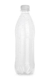 Photo of Plastic bottle of water isolated on white