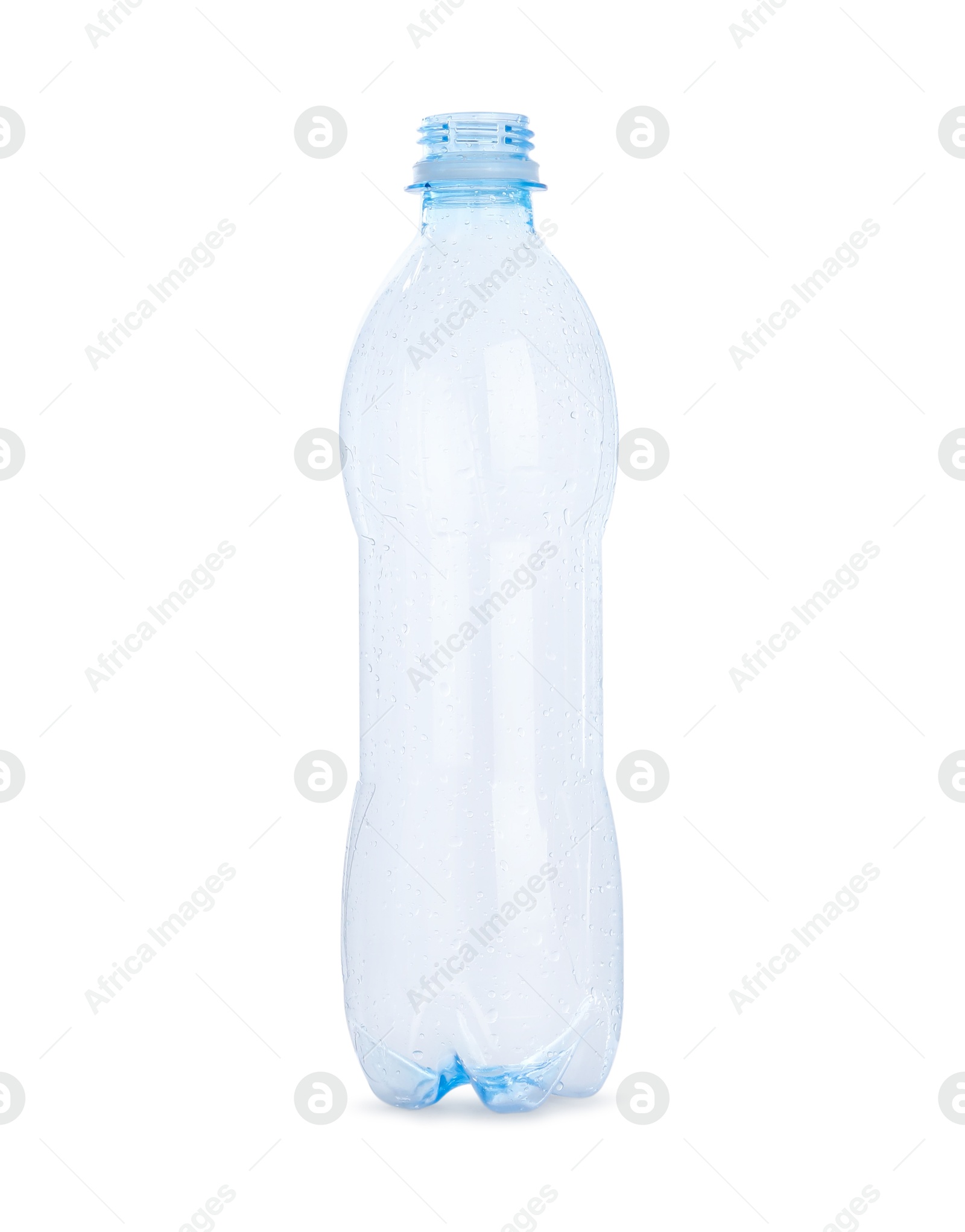 Photo of Plastic bottle of water isolated on white